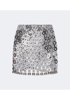 Rabanne Chainmail embellished miniskirt