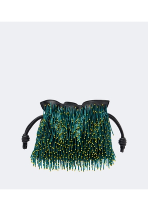 Loewe Flamenco Mimosa Mini leather clutch