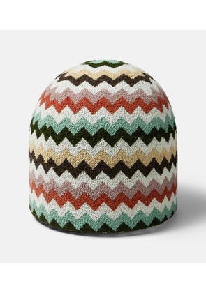 Missoni Panettone Riccio Zigzag boucle pouf