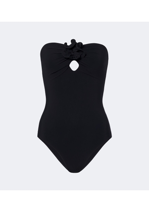 Magda Butrym Floral-applique swimsuit