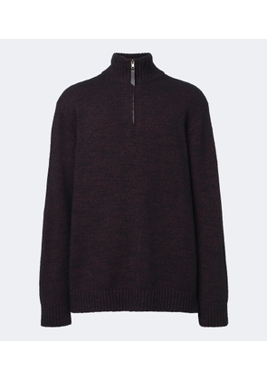 Maison Margiela Cotton and wool-blend sweater
