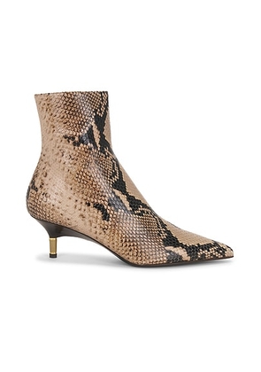 KHAITE Bella Ankle 55 Boot in Taupe - Taupe. Size 39 (also in 36, 36.5, 37, 37.5, 38, 38.5, 39.5, 40).