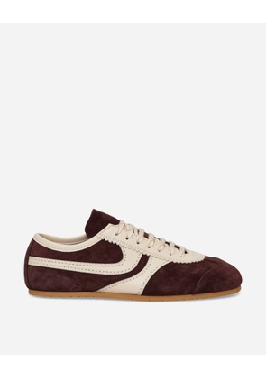Suede Sneakers Dark Purple