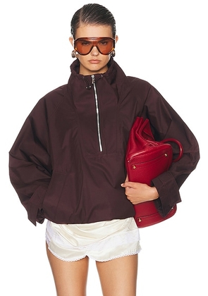 AGOLDE Coulson Jacket in Cordovan - Burgundy. Size S (also in XS, M).