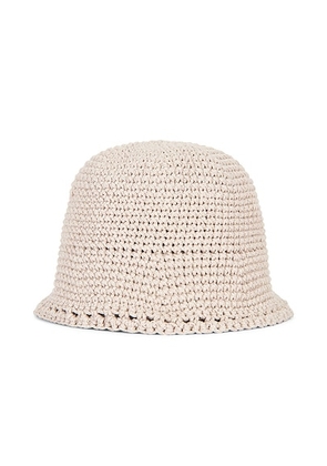 Magda Butrym Crochet Hat in Beige - Beige. Size all.
