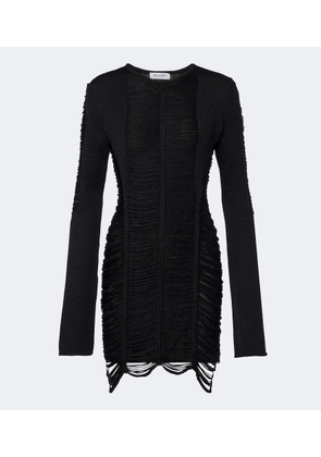 The Attico Fringed minidress
