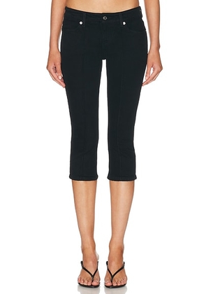 RE/DONE Danni Skinny Jeans in Midnight Drive - Black. Size 25 (also in 24, 27, 28, 29, 30, 31, 32).