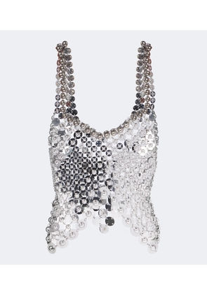 Rabanne Chainmail embellished top