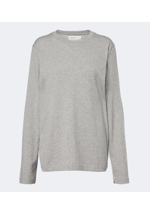 Extreme Cashmere NÂ°500 Jones cotton and cashmere top