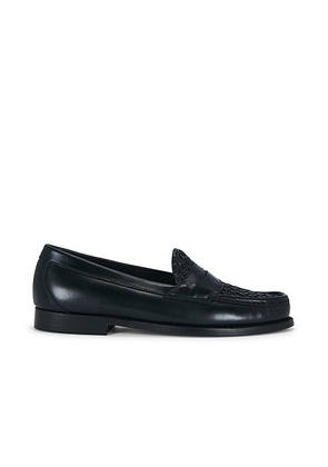 G.H.BASS Logan Weejuns Loafers in Black - Black. Size 9 (also in 8, 8.5, 9.5, 10, 10.5, 11, 11.5).