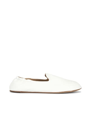 The Row Casa Slipper in Optic White - White. Size 36 (also in 39, 36.5, 37, 37.5, 38, 39.5, 40.5, 38.5, 40, 42).
