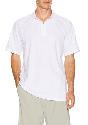 Students Golf Arndt Short Sleeve Polo Shirt in White - White. Size M (also in S, L, XL/1X).