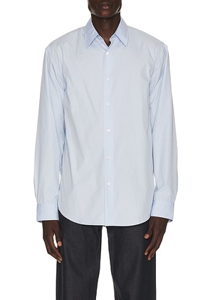 Dries Van Noten Caper Shirt in Light Blue - Blue. Size 46 (also in 48, 50, 52).