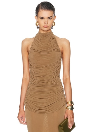 Maygel Coronel Resonare Top in Tawny - Brown. Size S/M (also in M/L).