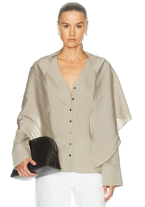 TOVE Kiki Shirt in Natural - Ivory. Size 36 (also in ).