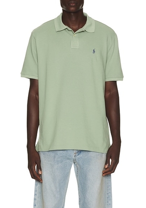 Polo Ralph Lauren Short Sleeve Mesh Polo in Light Green - Green. Size M (also in S, L, XL/1X, XXL/2X).