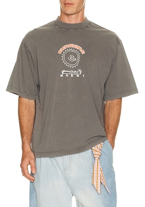Marni Tee Shirt in Truffle - Grey. Size 52 (also in 48, 50).
