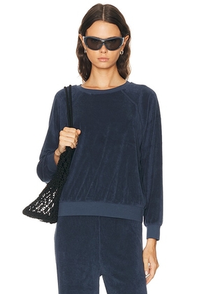 Suzie Kondi Samos Sweatshirt in Navy - Navy. Size L (also in M).
