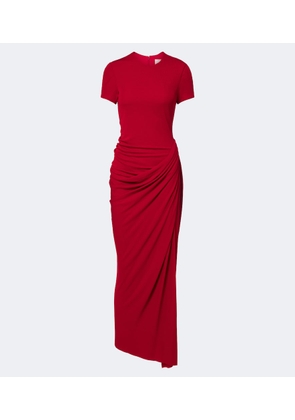 Erdem Draped jersey maxi dress
