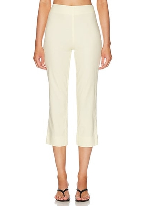 L'Academie Marcela Pant in Butter Yellow - Yellow. Size M (also in XS, S, L, XL).