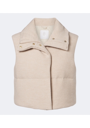 Eleventy Wool down vest