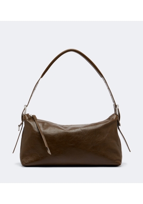 Lemaire Small belted leather shoulder bag