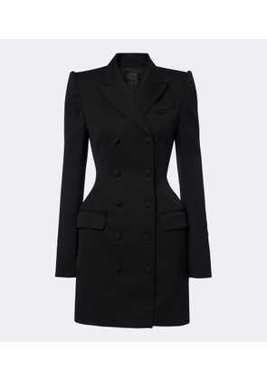 Mugler Wool blazer dress