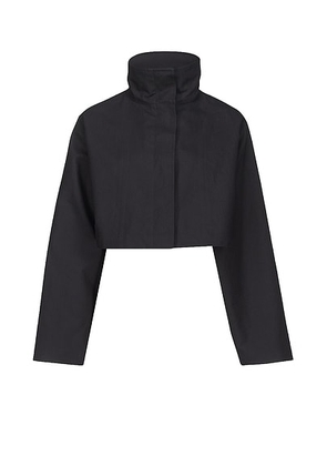 ALAÏA ALAΪA Cropped Jacket in Noir - Black. Size 34 (also in 36).