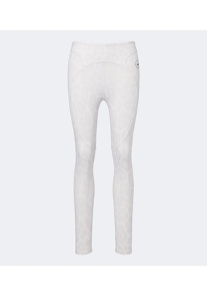 Adidas by Stella McCartney Logo leopard-print leggings