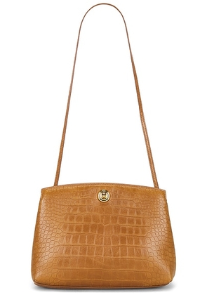Liffner Pushlock Pouch in Nougat - Brown. Size all.