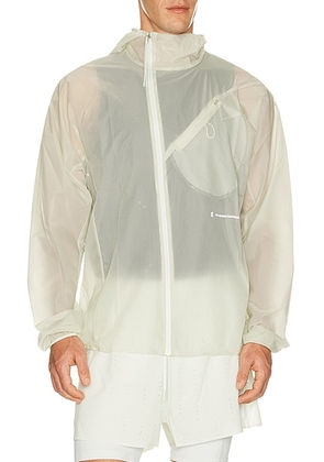 On x PAF Zero Jacket Paf in Ice - White. Size M (also in L, S, XL/1X).