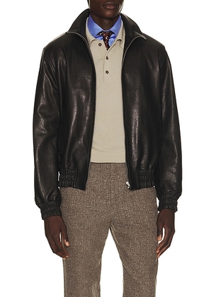 Valentino Moto Jacket in Nero - Black. Size 46 (also in 52).