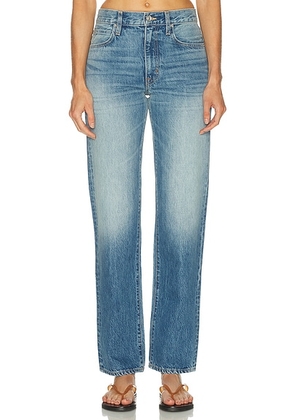 SLVRLAKE Phoenix Straight Leg in Bluestone Ridge - Blue. Size 28 (also in 25, 26, 27, 29, 30).