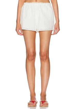 Posse Harriet Short in Vintage White - White. Size L (also in XS, M).