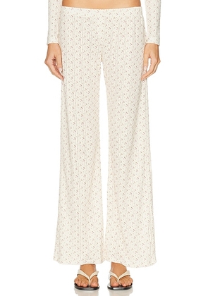 Cou Cou Intimates The Pant in English Rose - Cream. Size XS (also in S, M, L, XL).