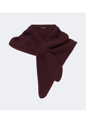 Miu Miu Wool and cashmere shawl