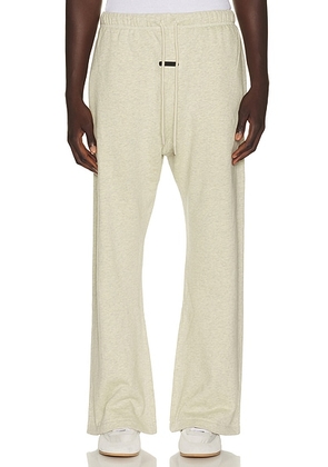 Fear of God ESSENTIALS Flare Sweatpant in Washed Seal Heather - Grey. Size S (also in XS, M, L, XL/1X, XXL/2X).