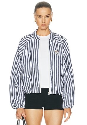 American Vintage Vextown Jacket in Rayures Encre - Navy. Size XS/S (also in M/L).