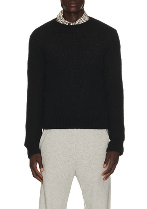 Dries Van Noten Melbourne Sweater in Black - Black. Size L (also in S, M, XL/1X).