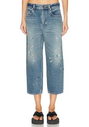 Balenciaga Jackie Capri in Stained Blue - Blue. Size 29 (also in 24, 25, 28).
