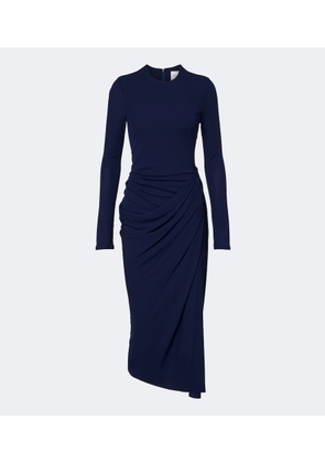 Erdem Draped jersey midi dress