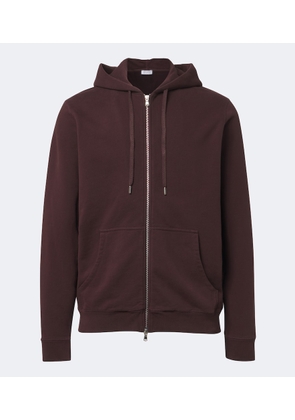 Sunspel Loopback cotton hoodie