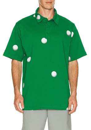 Students Golf Filhurst Short Sleeve Polo Shirt in Green - Green. Size XL/1X (also in S, M, L).