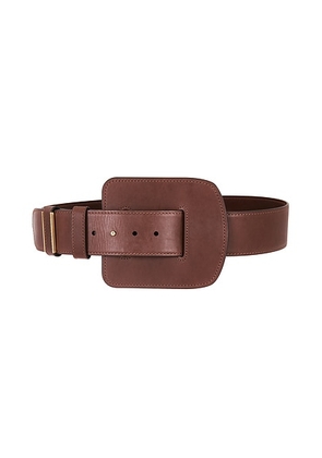 Chloe Max Belt in Burnt Brown - Brown. Size M (also in S).