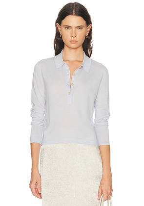 Jenni Kayne Grayson Pullover Sweater in Baby Blue - Baby Blue. Size S (also in XS, M, L).