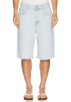 Won Hundred Kayce Denim Shorts in Soft Blue - Blue. Size 32 (also in 30, 33, 34, 36).