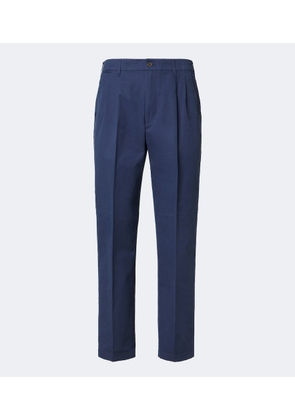 Dunhill Cotton twill straight chinos