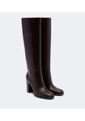 Gianvito Rossi Santiago leather knee-high boots