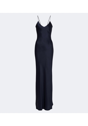 Nili Lotan Cami silk satin slip dress