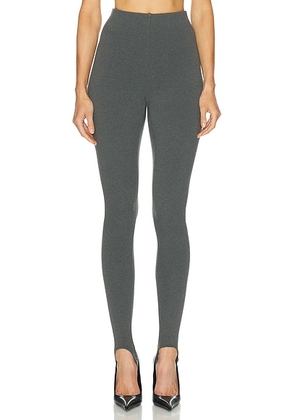 TOVE Soreena Legging in Grey Marl - Grey. Size 38 (also in 34, 36, 40).